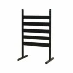InnovaGoods Towarck Handtuchwärmer 140W 5 Stangen Timer IP44 schwarz Stand/Wand – Bild 2