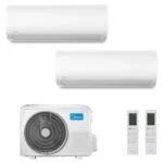 Midea Xtreme Pro WF Dual-Split-Klimaanlage 9000+9000 BTU mit WLAN – Bild 2